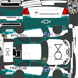 iracing new paint psd